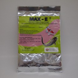 Max E+ 100 gram Original - Vitamin E Dosis Tinggi untuk Ikan