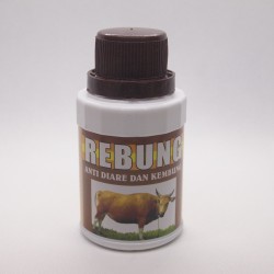 Rebung 125 ml Original - Obat Diare, Kembung, & Mencret pada Sapi Kambing Kuda Domba Kerbau Babi