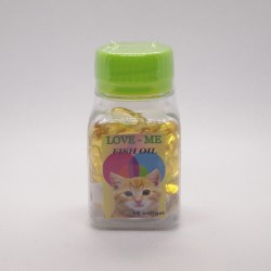 Love Me Fish Oil Cat 60 Soft Gel Original - Minyak Ikan Untuk Kucing