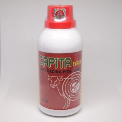 Capita Syrup 250ml Original - Obat Cacing Pita pada Sapi, Kerbau, Kambing, Domba