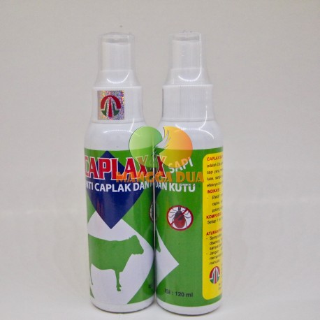 Caplax Spray 120 ml Original - Obat Anti Kutu Membasmi Caplak Anjing Kutu Kucing Sapi Kambing