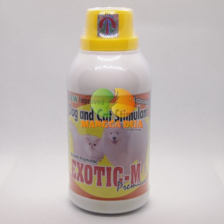 Exotic - M 125 ml 250 ml Original - Memacu Pertumbuhan Anjing Dan Kucing Dog And Cat