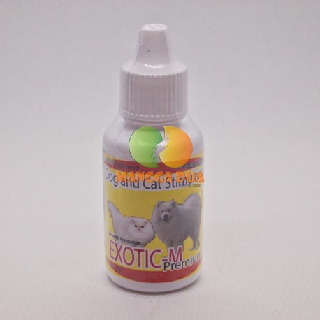 Exotic - M Drop 30 ml Original - Memacu Pertumbuhan Anjing Dan Kucing Dog And Cat