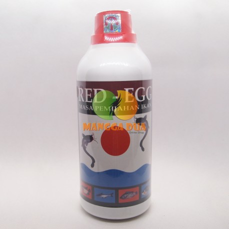 Red Egg 500 ml Original - Meningkatkan Birahi Dan Reproduksi Telur Ikan (Untuk Masa Pemijahan Ikan)