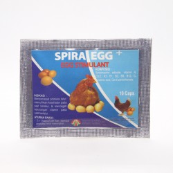 Spira Egg 10 Capsul Original - Mempercepat Produksi Telur pada Unggas Ayam dan Bebek