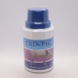 CRD Pig 100 ml Liquid Original - Mengatasi Sakit Pernapasan Kronis Pada Babi