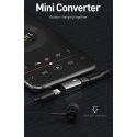 MCDODO Mini Converter 2in1 Lightning Dual Port for Headphone and Charging with LED Earphone For iPhone XS MAX XR X 8 7 Plus