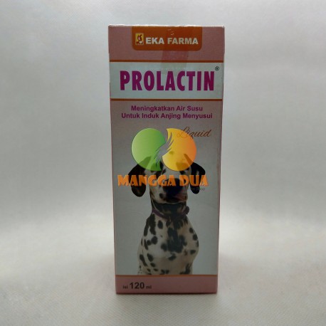 Prolactin 120 ml Original - Vitamin Obat Untuk Induk Anjing Menambah Air Susu Hewan Dog