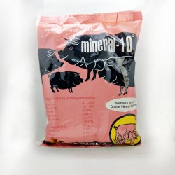 Mineral 10 Babi 1KG Original - Campuran Mineral Pakan Babi Menambah Nafsu Makan Sehat dan Gemuk