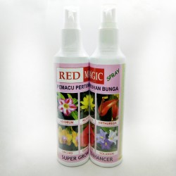 Red Magic Spray 200 ml Original - Pemacu Pertumbuhan Bunga pada Tanaman Hias