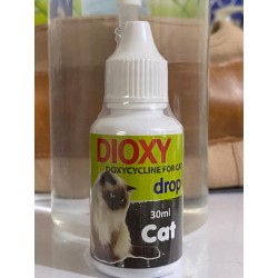 Dioxy 30 ml Original - Antibiotik Doxycycline untuk Kucing dan Anjing Infeksi