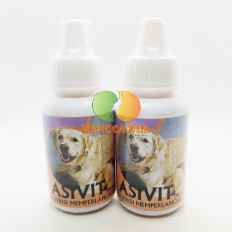 Asivit Dog 30 ml Original - Nutrisi Memperlancar Air Susu Anjing Dog Doggie