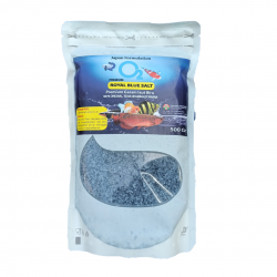 O2 Royal Blue 500 Gram Original - Garam Ikan Laut Biru Murni Tidak Ditambah Pewarna