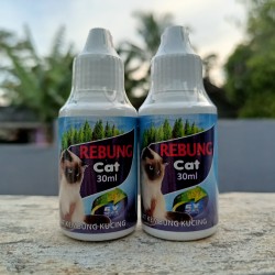 Rebung Cat 30 ml Original Obat Kembung Kucing