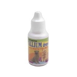 Allium Drops 30ml Original - Anti Kutu Telinga Anjing dan Kucing